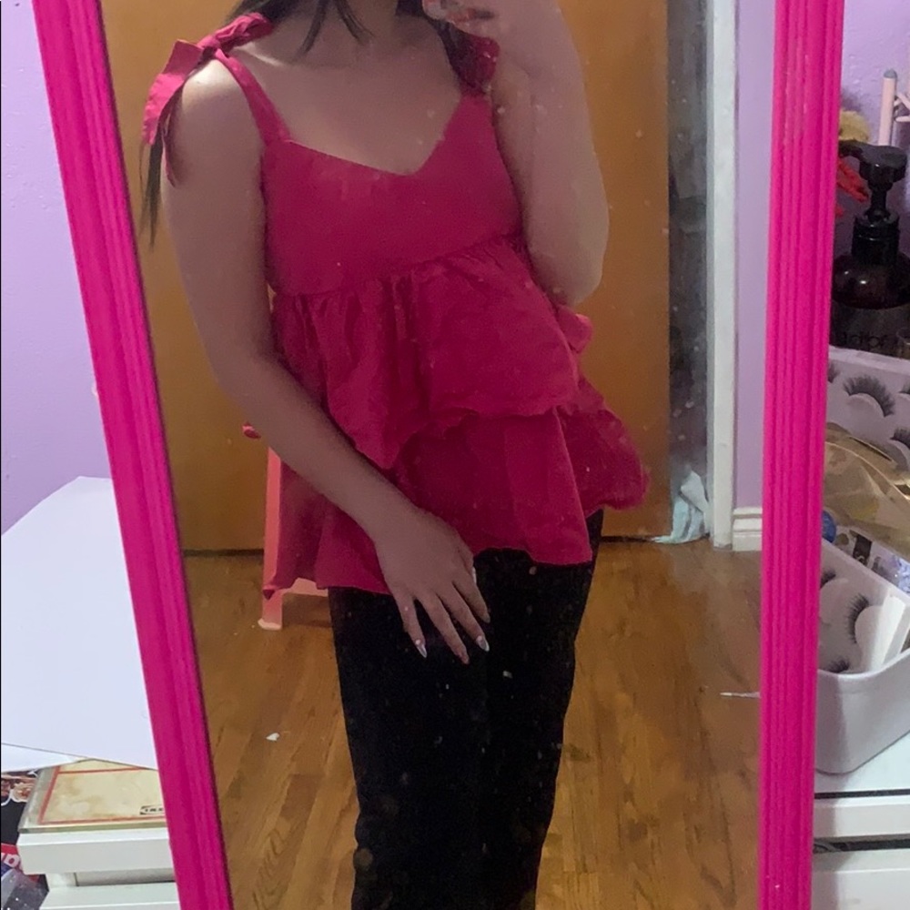 Pink top/ kid dress
